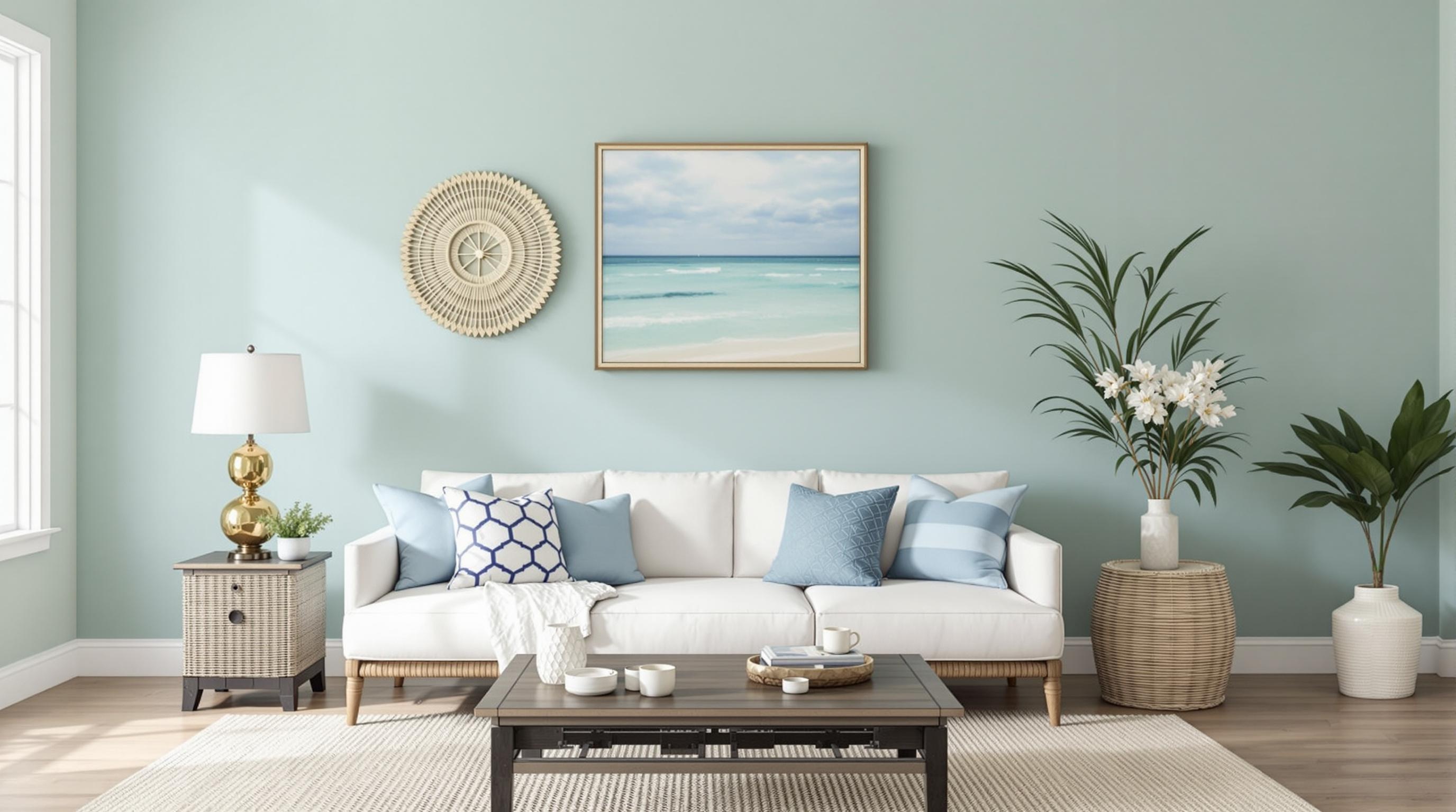 Best Coastal Paint Colors for a Calm, Beachy Home