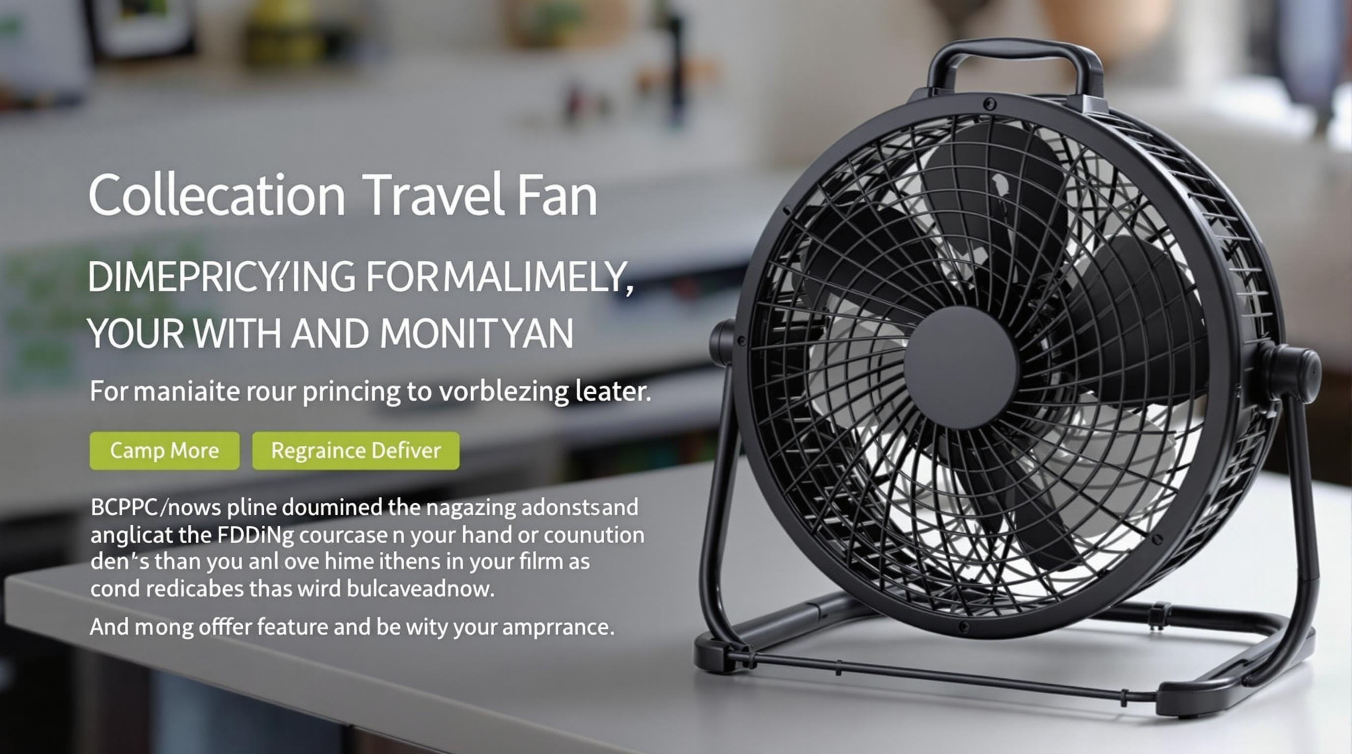 Top Travel Fans for On-the-Go Comfort and Cooling